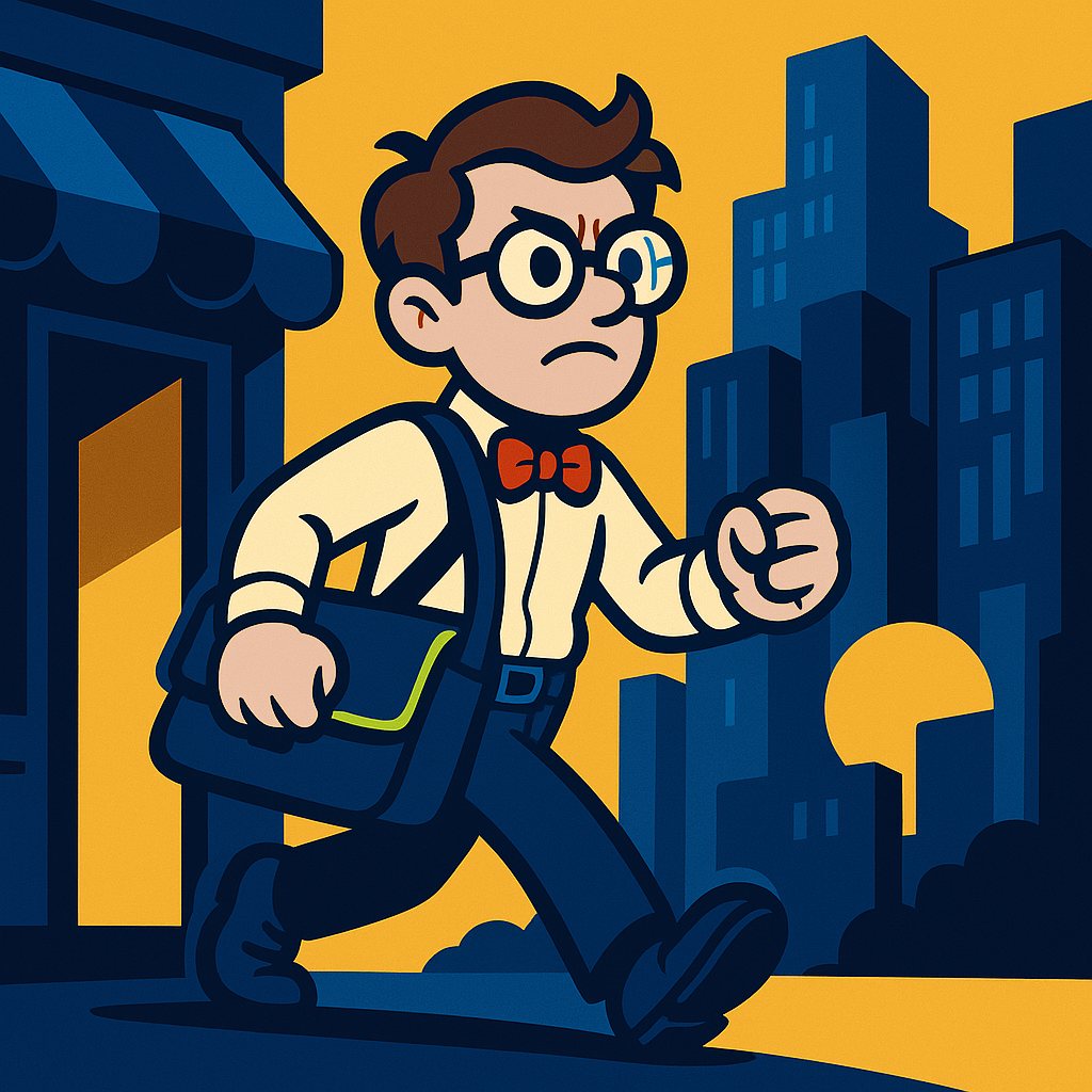 Small business owner marches out to take on his industry