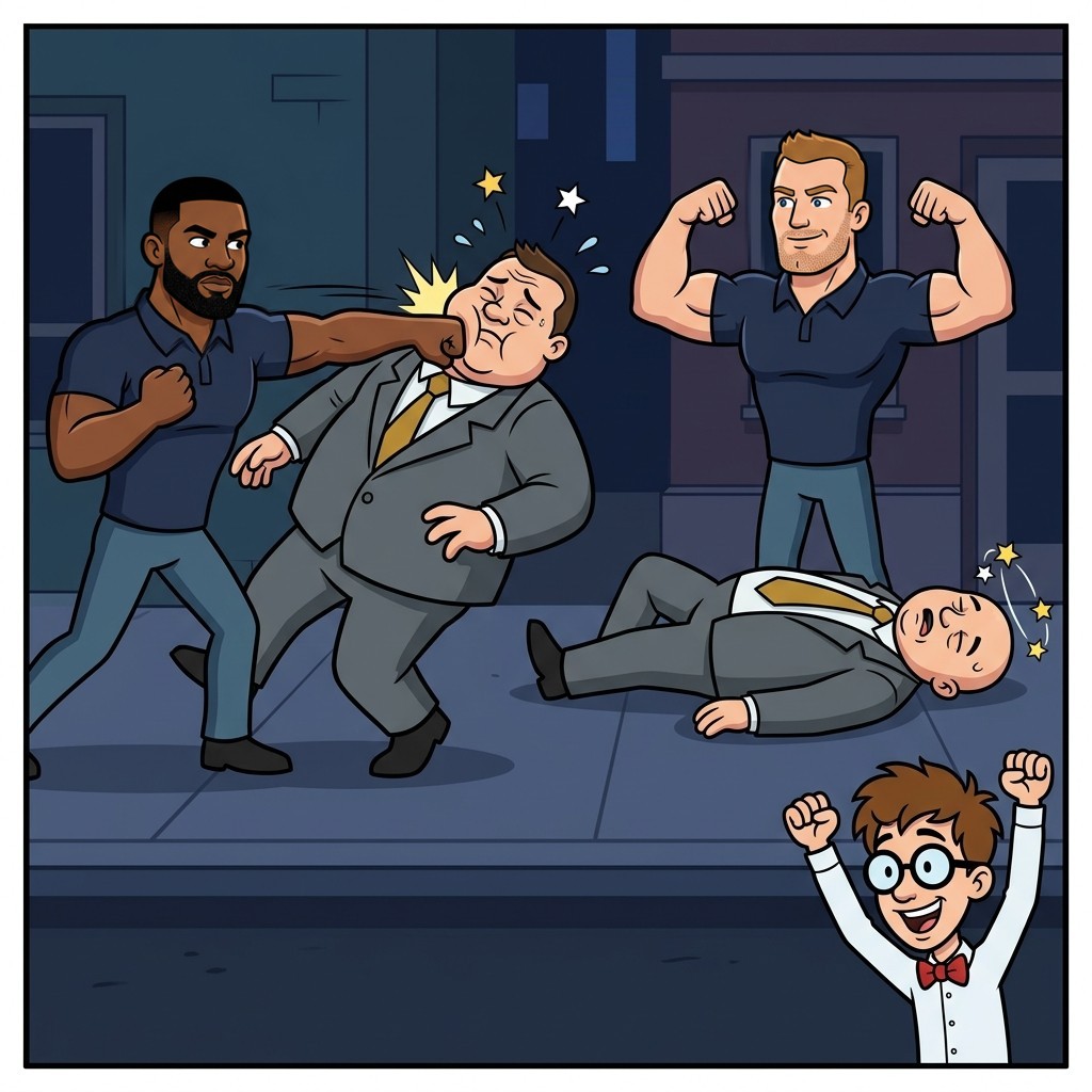 The Data Dudes take down the two bullies